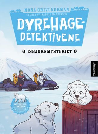 Omslag: Isbjørnmysteriet av Mona Grivi Norman
