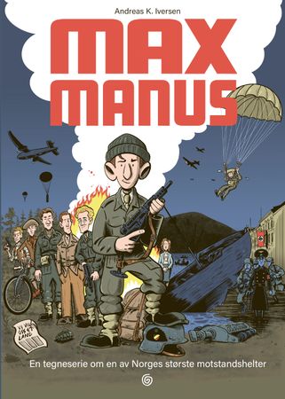 Omslag: Max Manus av Andreas K. Iversen
