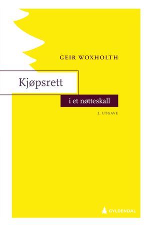 Omslag: Kjøpsrett i et nøtteskall av Geir Woxholth