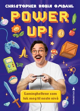 Omslag: Power up! av Christopher Robin Omdahl