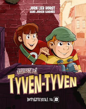 Omslag: Jakten på Tyven-tyven av Jørn Lier Horst