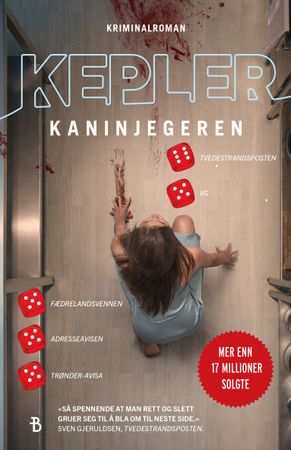 Omslag: Kaninjegeren av Lars Kepler
