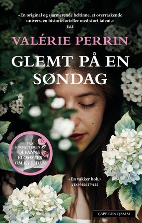 Omslag: Glemt på en søndag av Valérie Perrin