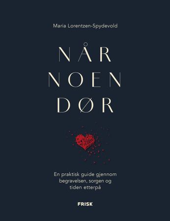 Omslag: Når noen dør av Maria Lorentzen-Spydevold