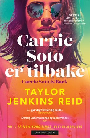 Omslag: Carrie Soto er tilbake av Taylor Jenkins Reid