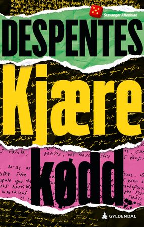 Omslag: Kjære kødd av Virginie Despentes
