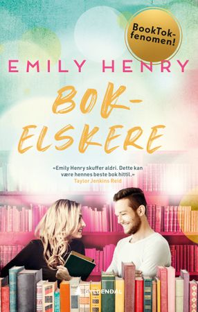 Omslag: Bokelskere av Emily Henry