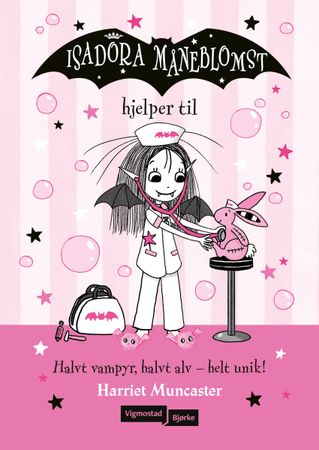 Isadora Måneblomst hjelper til