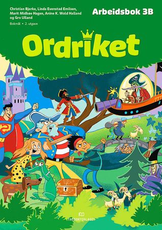 Omslag: Ordriket av Christian Bjerke
