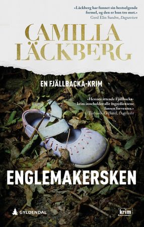 Omslag: Englemakersken av Camilla Läckberg