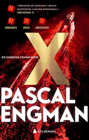 Omslag: X av Pascal Engman