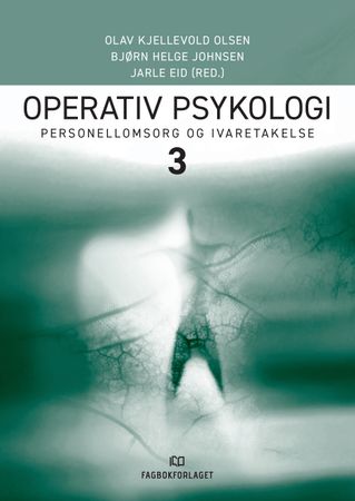 Omslag: Operativ psykologi 3 av Olav Kjellevold Olsen