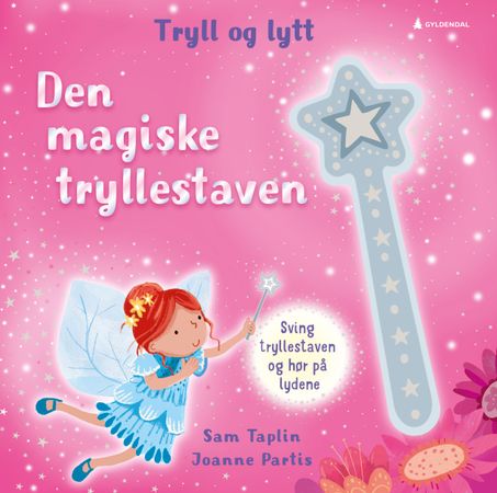 Omslag: Den magiske tryllestaven av Sam Taplin