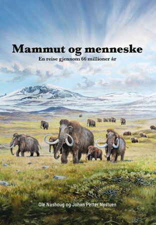 Omslag: Mammut og menneske av Ole Nashoug