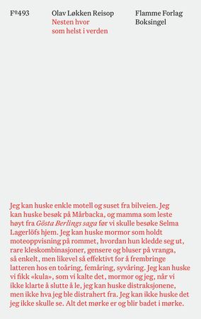 Omslag: Nesten hvor som helst i verden av Olav Løkken Reisop