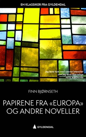 Omslag: Papirene fra "Europa" og andre noveller av Finn Bjørnseth