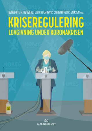 Omslag: Kriseregulering av Benedikte Moltumyr Høgberg