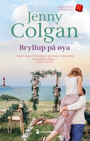 Omslag: Bryllup på øya av Jenny Colgan