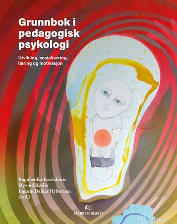 Omslag: Grunnbok i pedagogisk psykologi av Ragnheiður Karlsdóttir