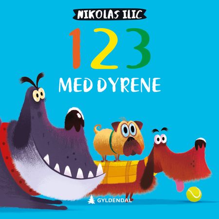 Omslag: 123 med dyrene av Nikolas Ilic