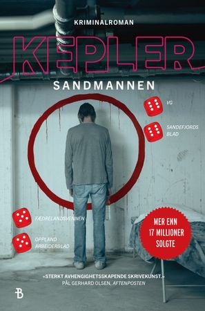 Omslag: Sandmannen av Lars Kepler