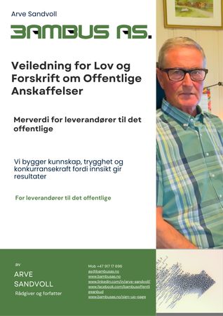 Veiledning for Lov og Forskrift om offentlige anskaffelser