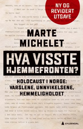 Omslag: Hva visste hjemmefronten? av Marte Michelet
