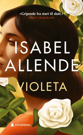 Omslag: Violeta av Isabel Allende