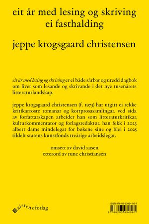 Eit år med lesing og skriving