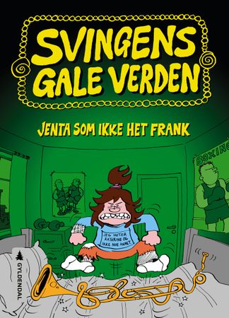 Omslag: Jenta som ikke het Frank av Arne Svingen