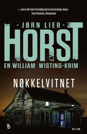 Omslag: Nøkkelvitnet av Jørn Lier Horst