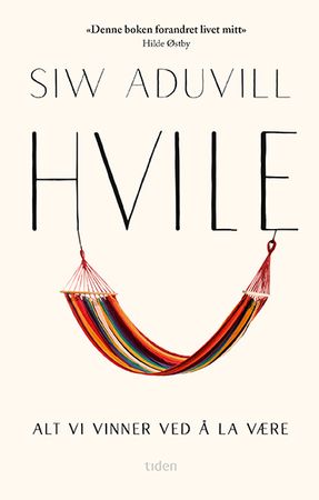 Omslag: Hvile av Siw Aduvill