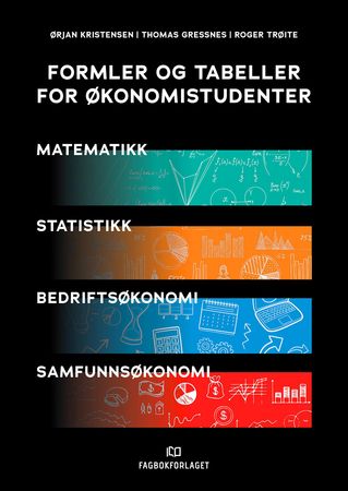 Omslag: Formler og tabeller for økonomistudenter av Ørjan Kristensen