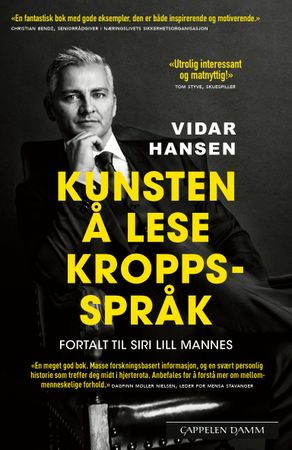 Omslag: Kunsten å lese kroppsspråk av Vidar Hansen