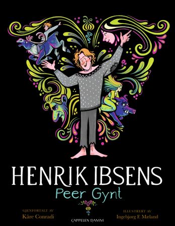 Omslag: Henrik Ibsens Peer Gynt av Kåre Conradi