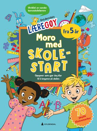 Omslag: Moro med skolestart av Anne-Siri Thomassen