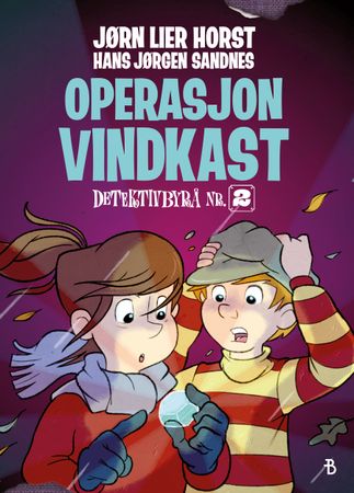 Omslag: Operasjon Vindkast av Jørn Lier Horst