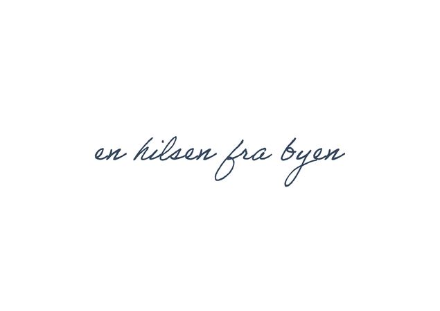 En hilsen fra byen
