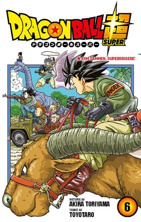 Omslag: Dragon ball super av Akira Toriyama