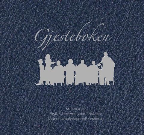 Gjesteboken (mørkeblått omslag)