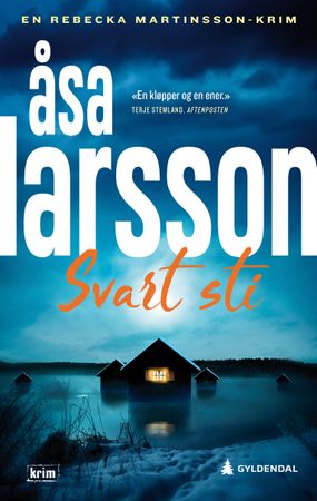 Omslag: Svart sti av Åsa Larsson