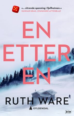 Omslag: En etter en av Ruth Ware