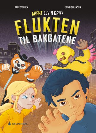 Omslag: Flukten til bakgatene av Arne Svingen