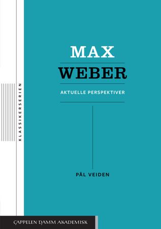 Omslag: Max Weber av Pål Veiden