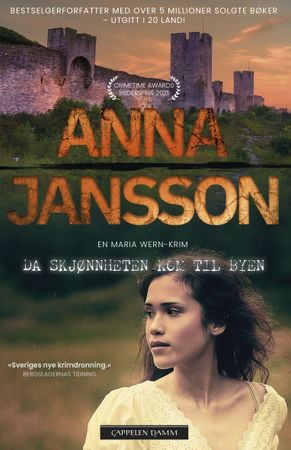 Omslag: Da skjønnheten kom til byen av Anna Jansson