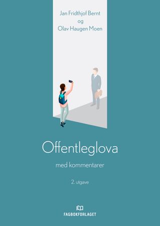 Omslag: Offentleglova av Jan Fridthjof Bernt