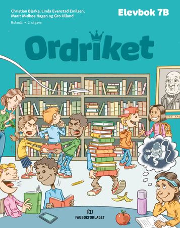 Omslag: Ordriket av Christian Bjerke