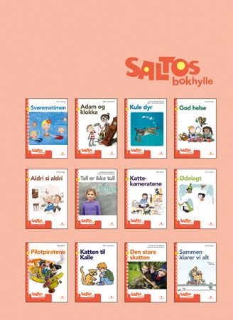 Saltos bokhylle