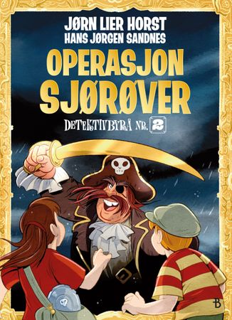 Omslag: Operasjon Sjørøver av Jørn Lier Horst