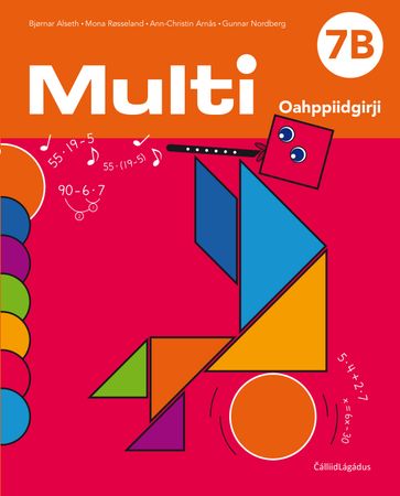 Omslag: Multi 7B, 3. ođasmahttin av Bjørnar Alseth